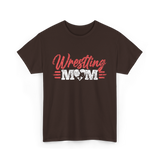 Wrestling Mom Martial Arts T-Shirt - Dark Chocolate