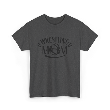 Wrestling Mom Martial Arts Wrestler T-Shirt - Dark Heather