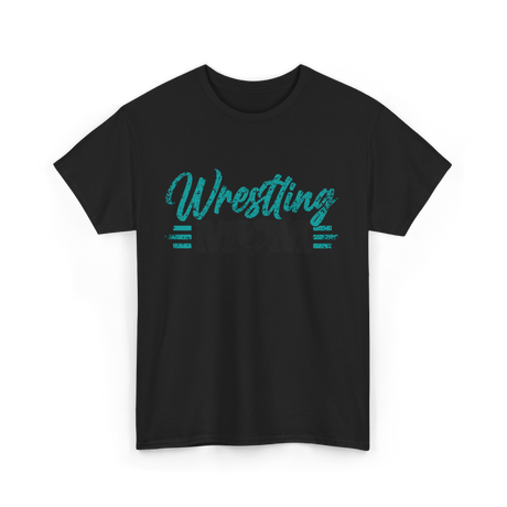 Wrestling Wrestler Martial Arts T-Shirt - Black