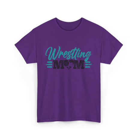 Wrestling Wrestler Martial Arts T-Shirt - Purple