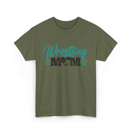 Wrestling Wrestler Martial Arts T-Shirt - Military Green