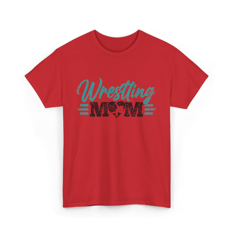 Wrestling Wrestler Martial Arts T-Shirt - Red