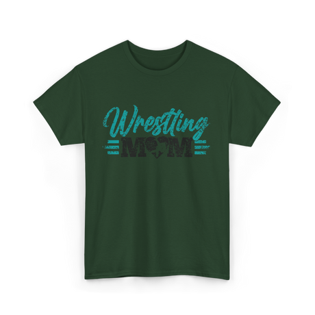 Wrestling Wrestler Martial Arts T-Shirt - Forest Green