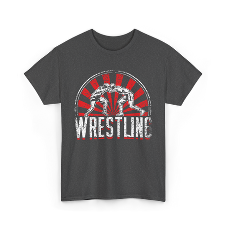 Wrestling Wrestler Sport Martial Arts T-Shirt - Dark Heather