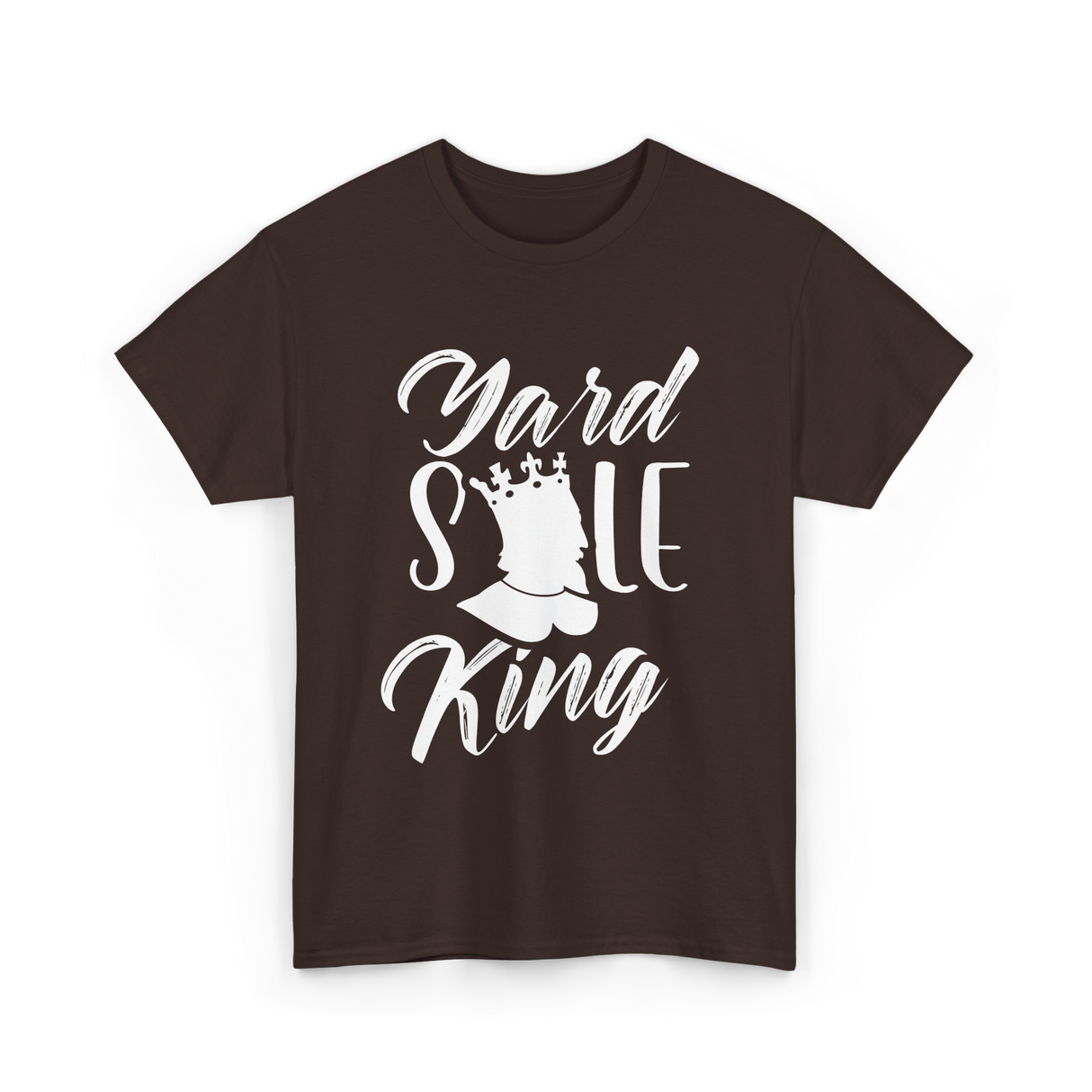 Yard Sale King Selling Antique T-Shirt - Dark Chocolate