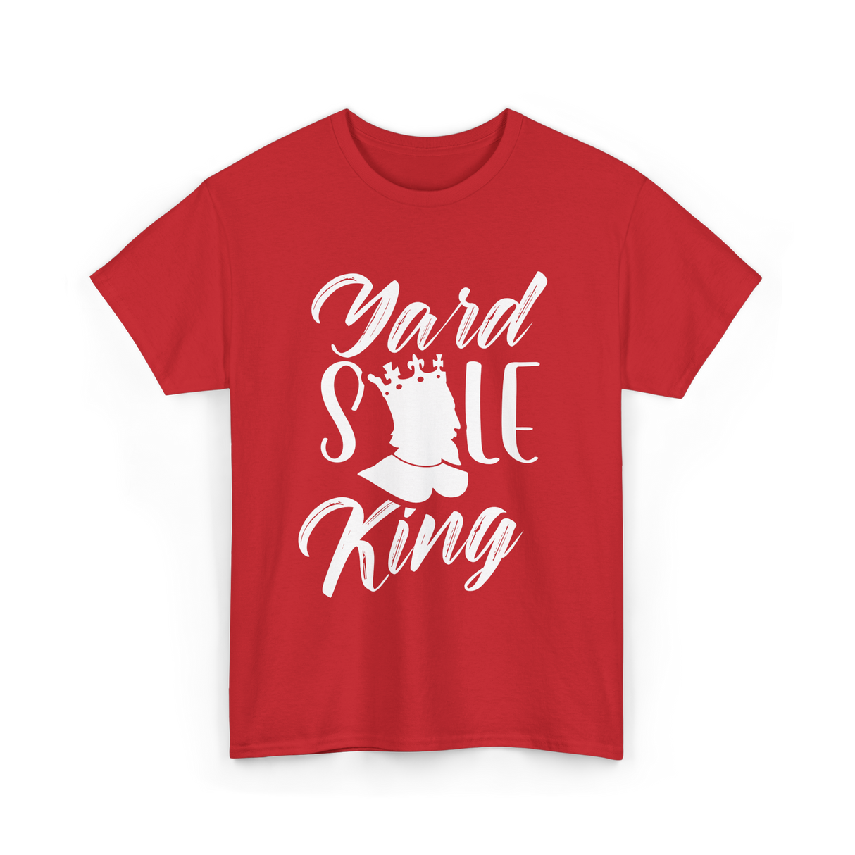 Yard Sale King Selling Antique T-Shirt - Red