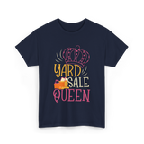 Yard Sale Queen Antique Selling T-Shirt - Navy