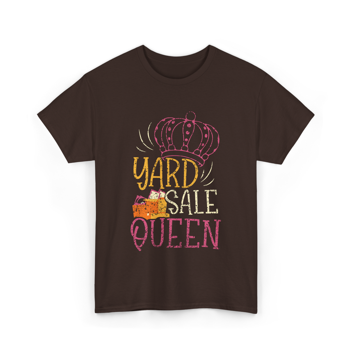 Yard Sale Queen Yard Sale Seller T-Shirt - Dark Chocolate