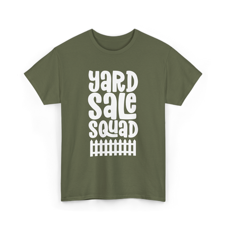 Yard Sale Squad Yard Sale Seller T-Shirt - Military Green