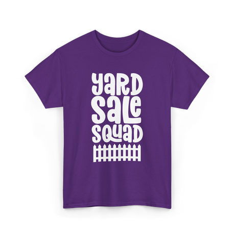 Yard Sale Squad Yard Sale Seller T-Shirt - Purple