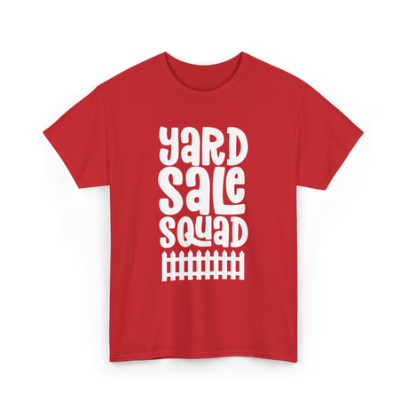 Yard Sale Squad Yard Sale Seller T-Shirt - Red