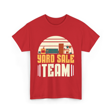 Yard Sale Team Yard Sale T-Shirt - Red