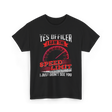 Yes Officer Speed Limit Racing T-Shirt - Black