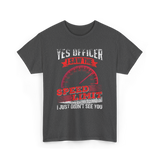 Yes Officer Speed Limit Racing T-Shirt - Dark Heather