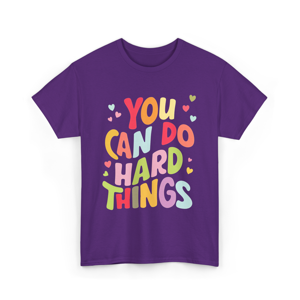 You Can Do Things Motivation T-Shirt - Purple