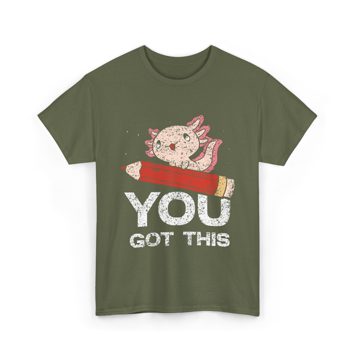 You Got This Motivation Study T-Shirt - Military Green