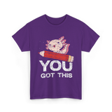 You Got This Motivation Study T-Shirt - Purple