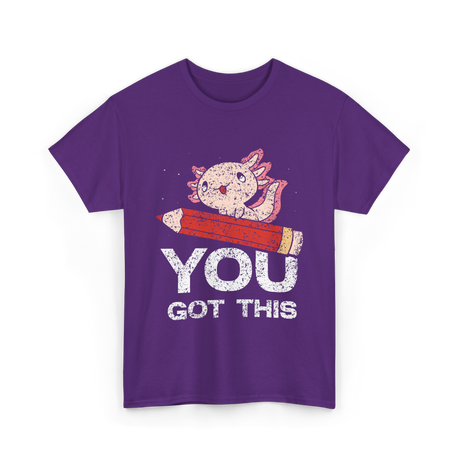 You Got This Motivation Study T-Shirt - Purple