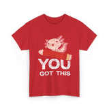 You Got This Motivation Study T-Shirt - Red