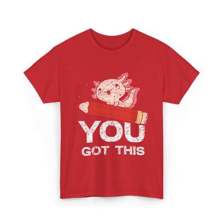 You Got This Motivation Study T-Shirt - Red