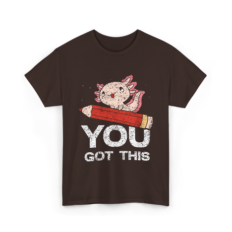 You Got This Motivation Study T-Shirt - Dark Chocolate