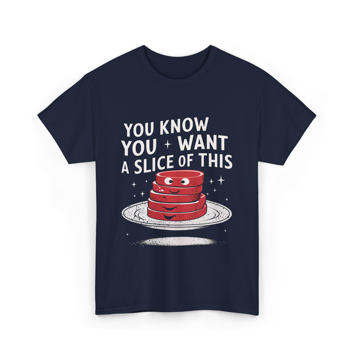 You Want Slice Thanksgiving T-Shirt - Navy