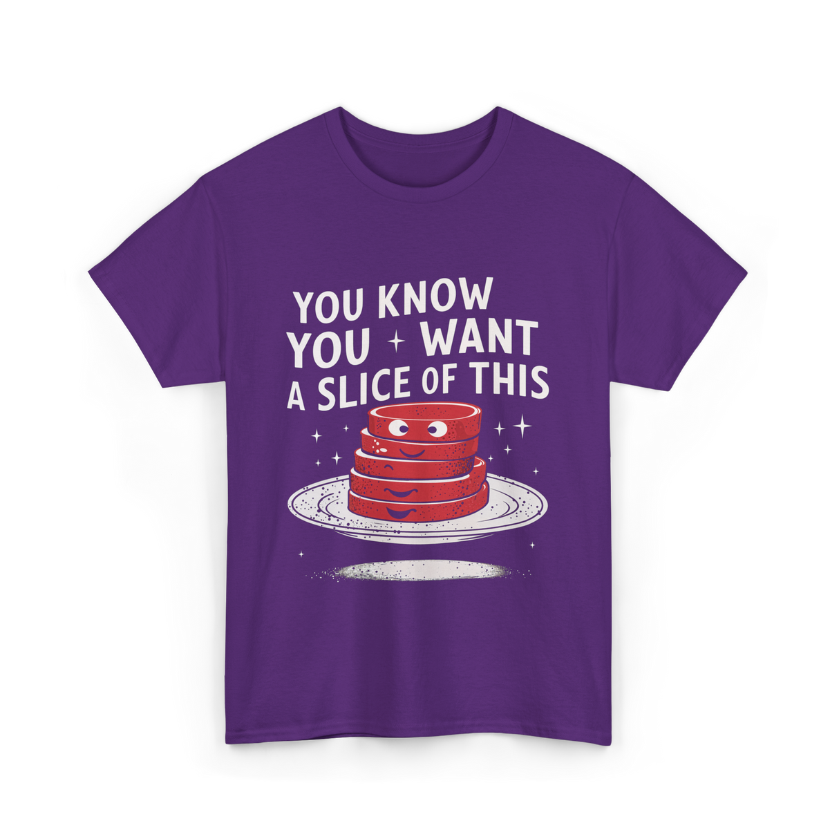 You Want Slice Thanksgiving T-Shirt - Purple