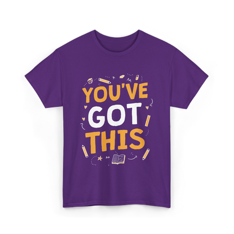 You've Got This Motivation Learning T-Shirt - Purple