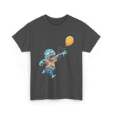 Zombie Birthday Balloon Zombie Kids T-Shirt - Dark Heather