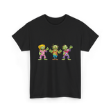 Zombie Characters Kids Zombies T-Shirt - Black