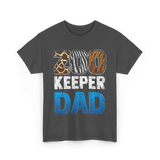 Zoo Keeper Dad Zookeeping T-Shirt - Dark Heather