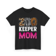 Zoo Keeper Mom Keeping Zoos T-Shirt - Black