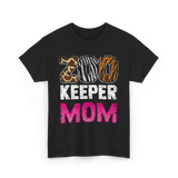 Zoo Keeper Mom Keeping Zoos T-Shirt - Black